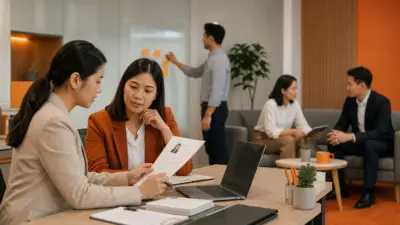 tim hr berdiskusi mengenai program mental health kerja dan pencegahan burnout di kantor modern